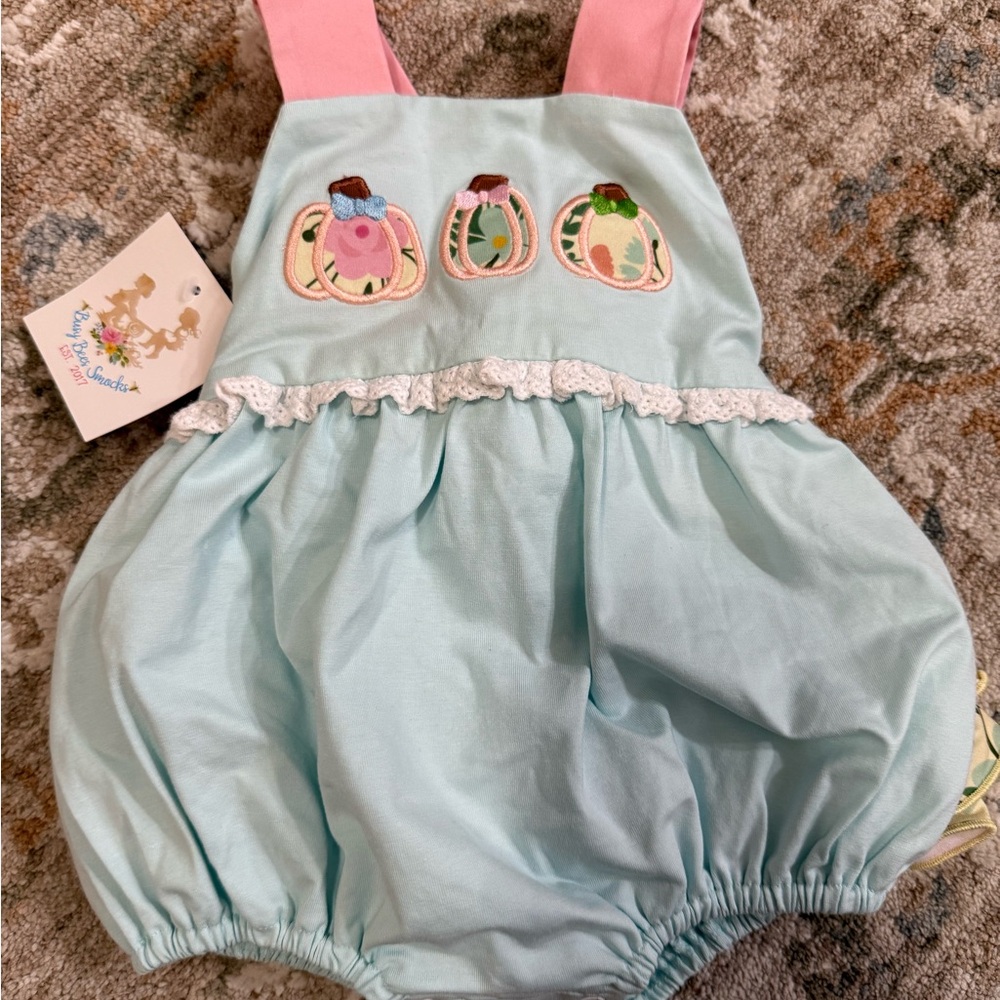Light Blue and Pink Kids One Piece